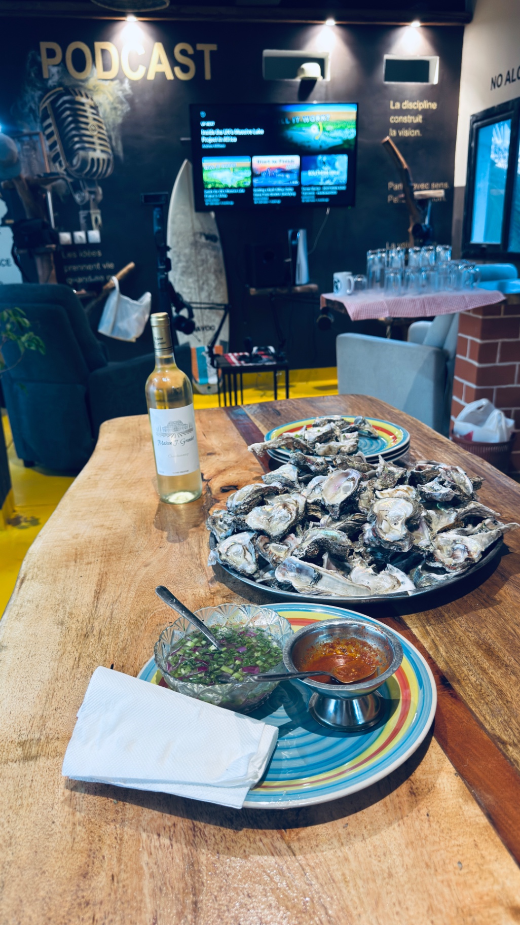 Networking evening with oysters at the Hub