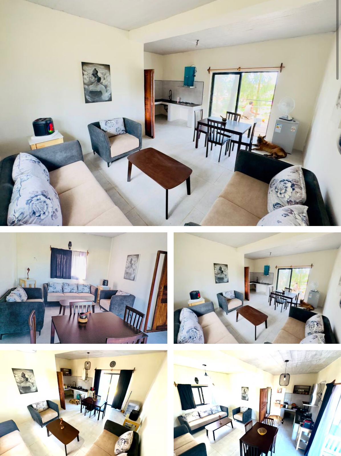 Spacious and light flat with 2 double beds