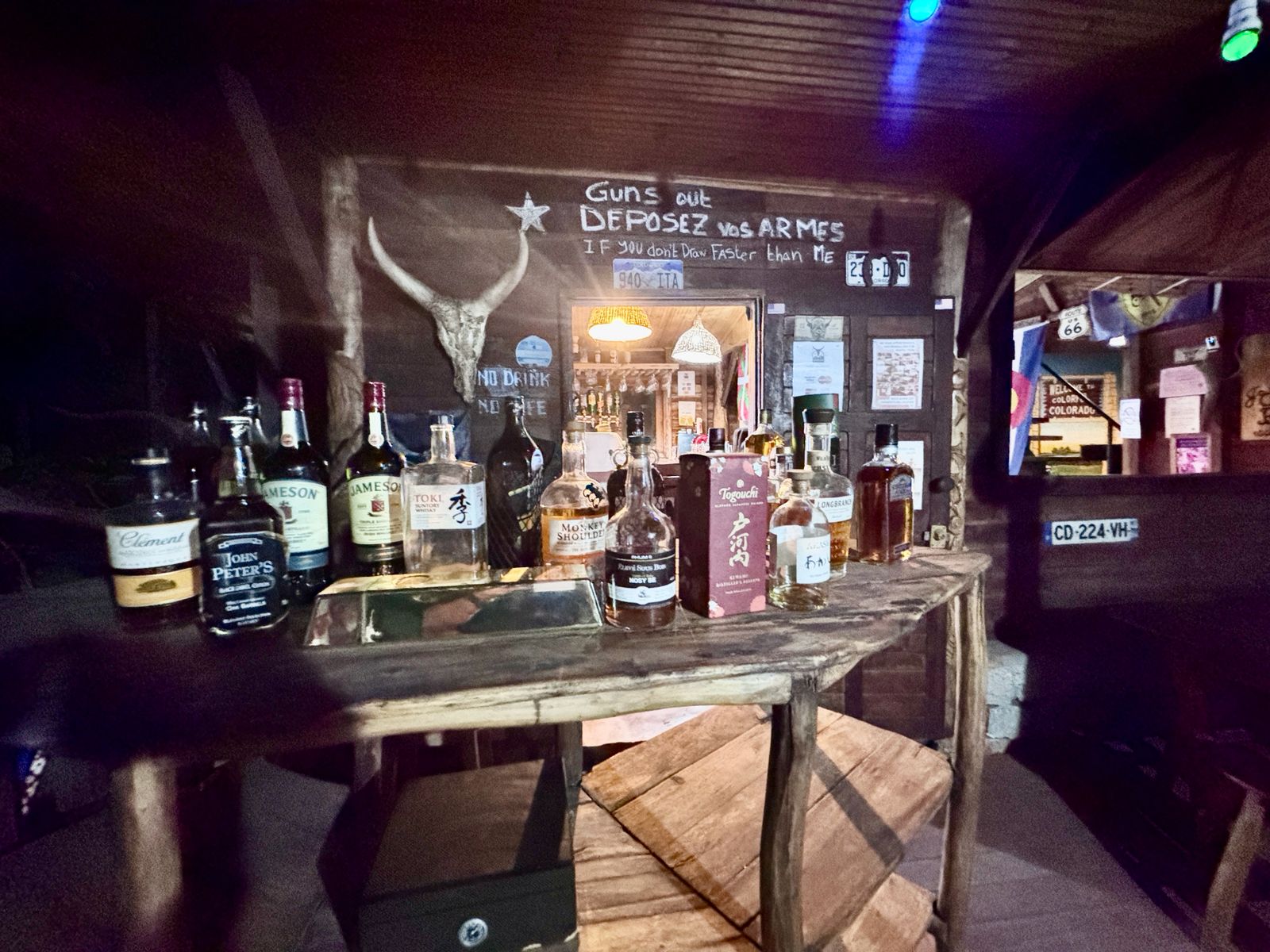 Comptoir whisky : Jameson, Toki, Togouchi, Monkey Shoulder